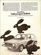 1975 Car & Driver- Rabbit