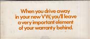 1977 Warranty Information