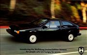 1983 Scirocco Wolfsburg Edition Postcard