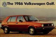 1986 Golf Postcard