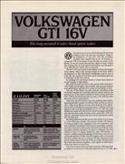 1987 GTI 16v Review