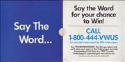 1990 Say the Word... Sweepstakes