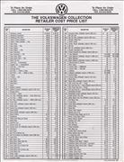 pricelist