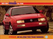 1994 Corrado Automobile All-Star Postcard